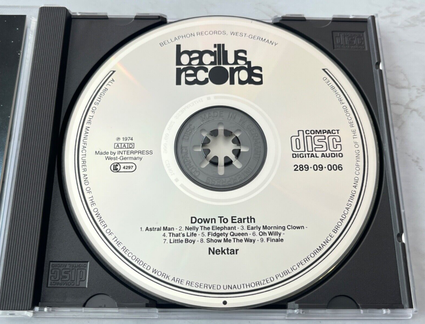 Nektar – Down To Earth (1987) [GERMAN PRESS]