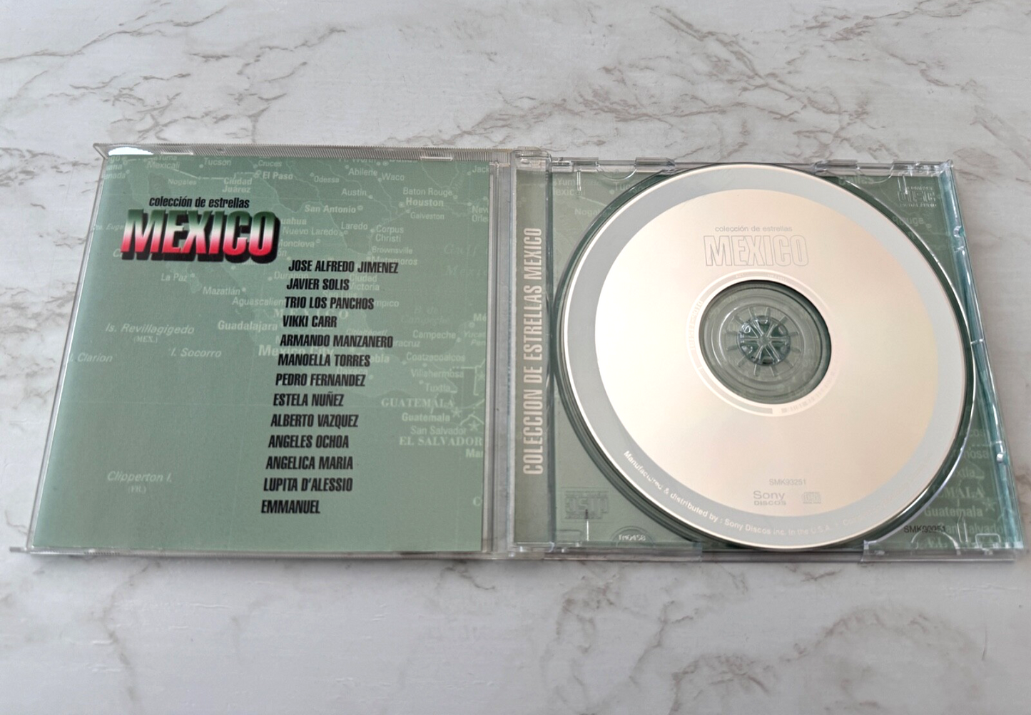 Angelica Maria, Javier Solis, Emmanuel, Angeles Ochoa – Coleccion De Estrellas Mexico (2004)
