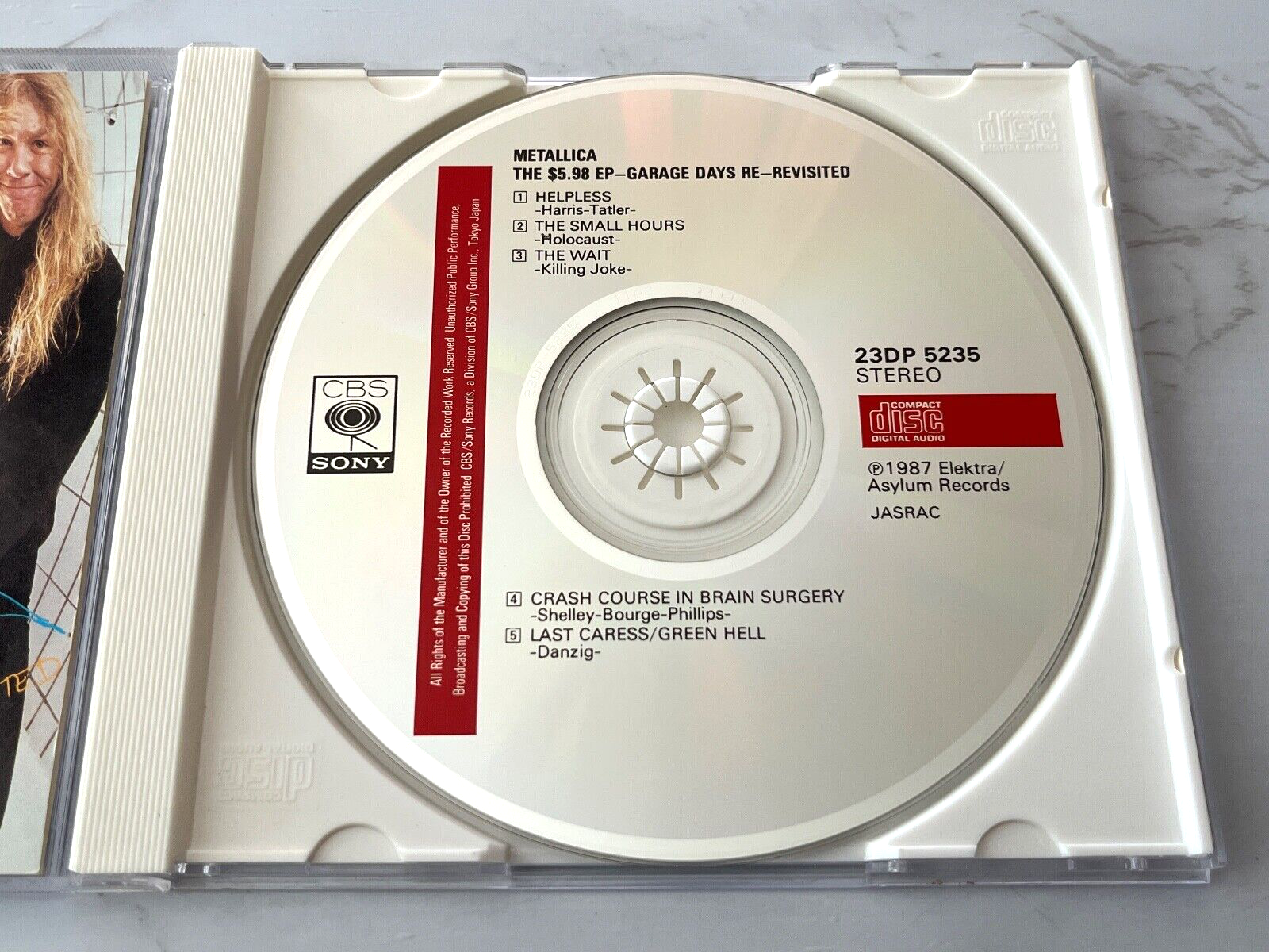 Metallica – The $5.98 EP Garage Days Re-Revisited (EP) (1988) [JAPAN PRESS]