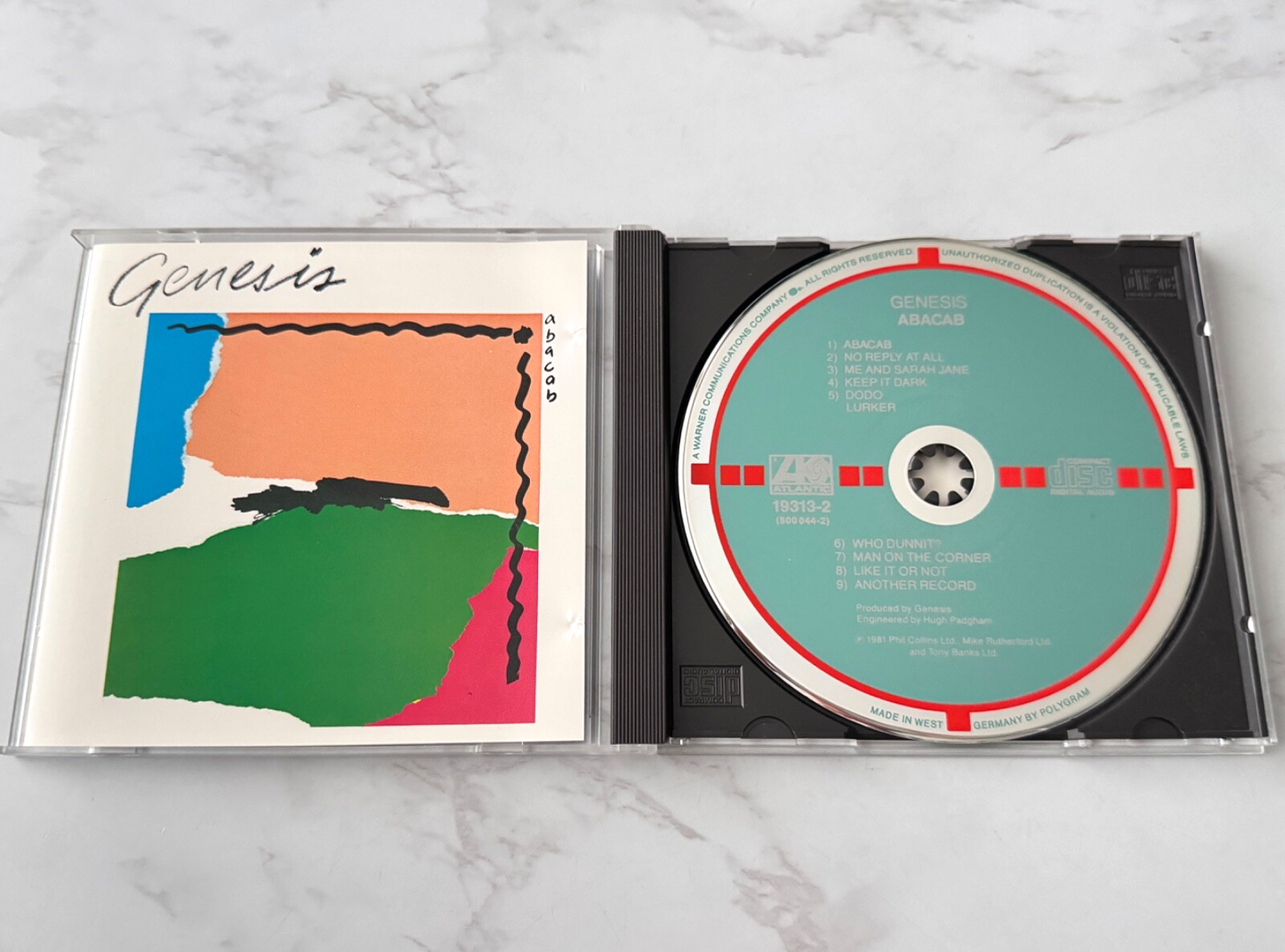 Genesis – Abacab (1983) [GERMAN PRESS]