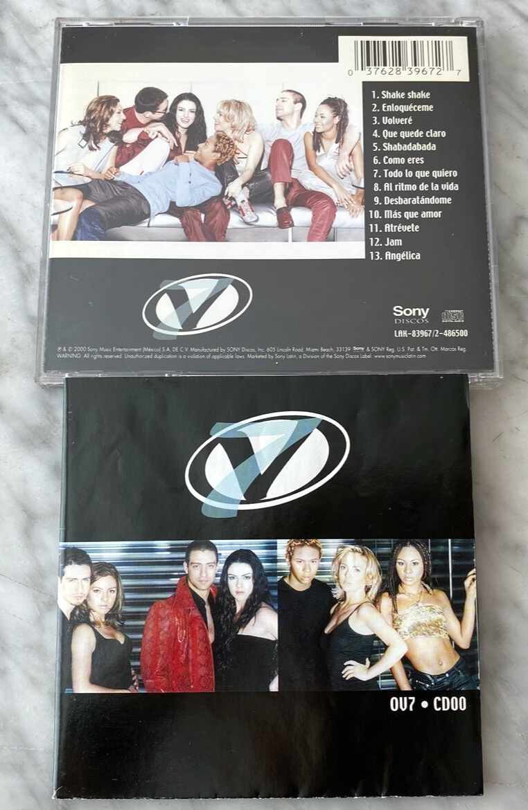 OV7 – OV7 CD00 CD ORIGINAL Sony Discos 2000 LAK-83967 Onda Vaselina, Kalimba, Volvere (2000)