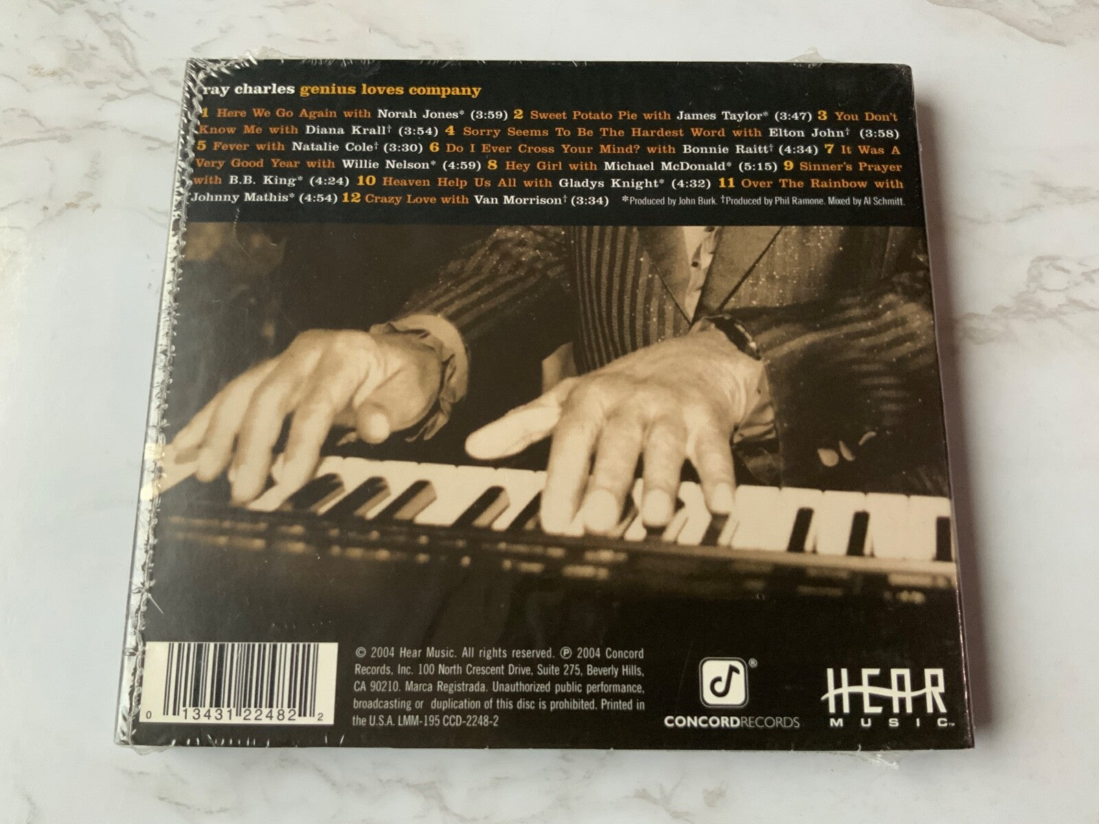 Ray Charles – Genius Loves Company (Digipak) (2004)