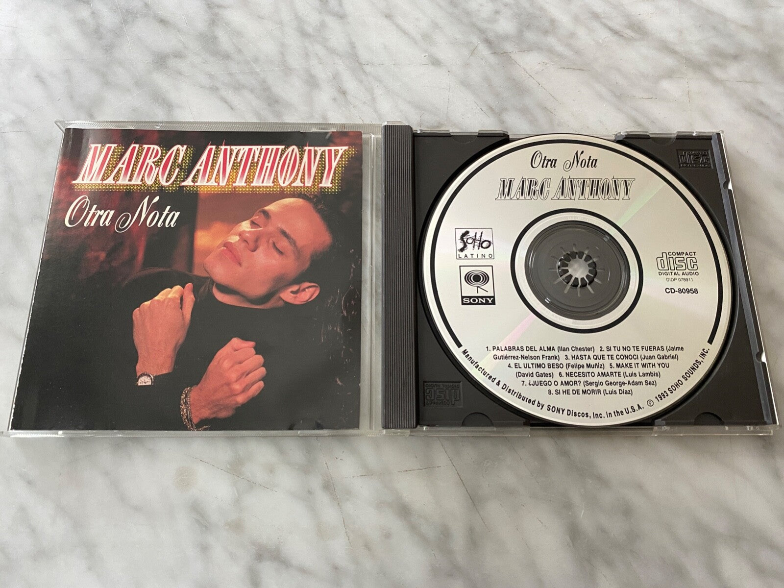 Marc Anthony – Otra Nota (1993)