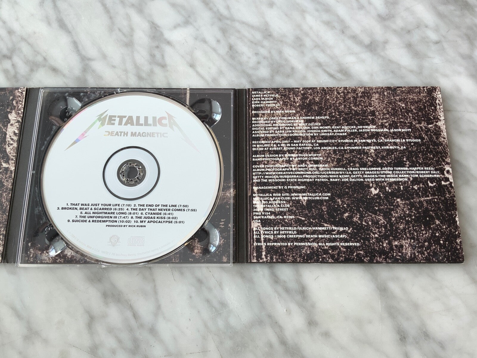 Metallica – Death Magnetic (Digipak) (2008)