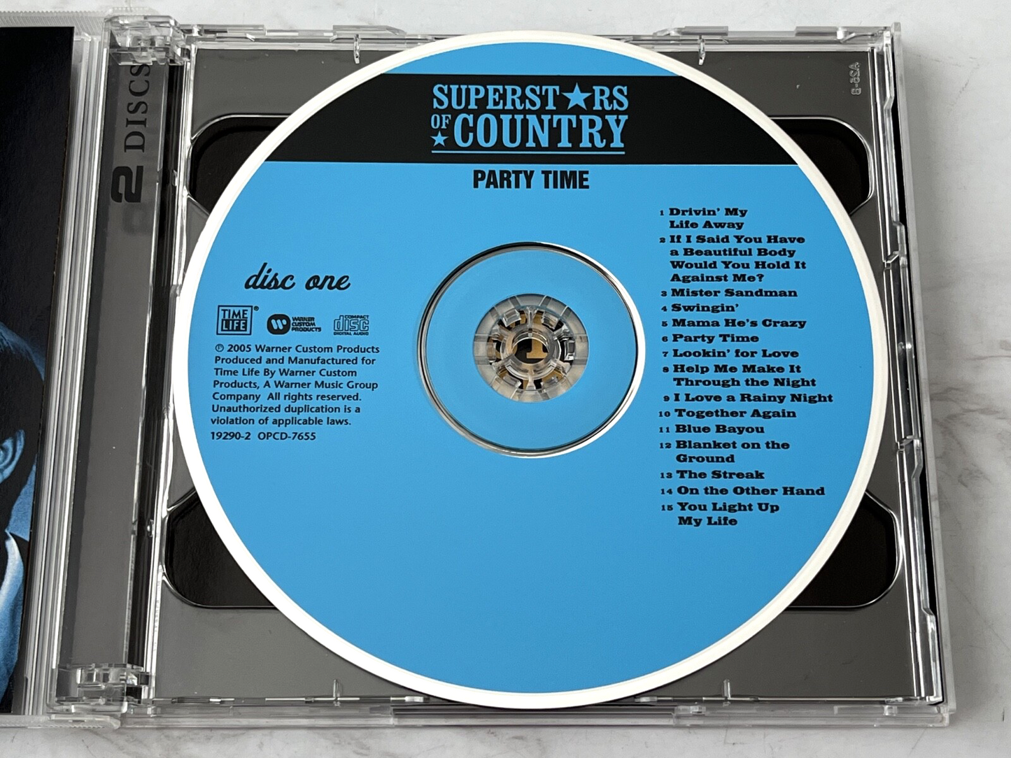 Cristy Lane, Kenny Rogers, Merle Haggard, Ray Stevens, Various – Time Life Music Superstars Of Country Party Time 2 (2005)