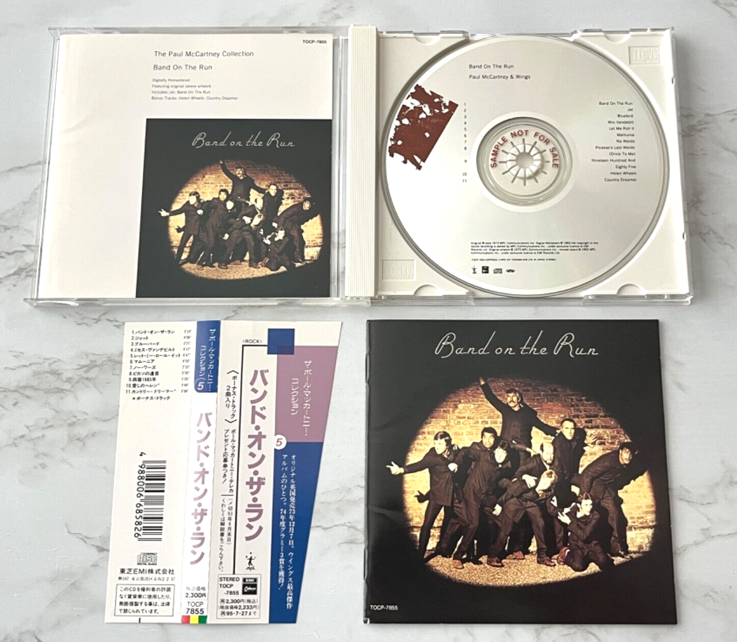 Paul McCartney, Wings – & Wings Band On The Run (1993) [JAPAN PRESS]