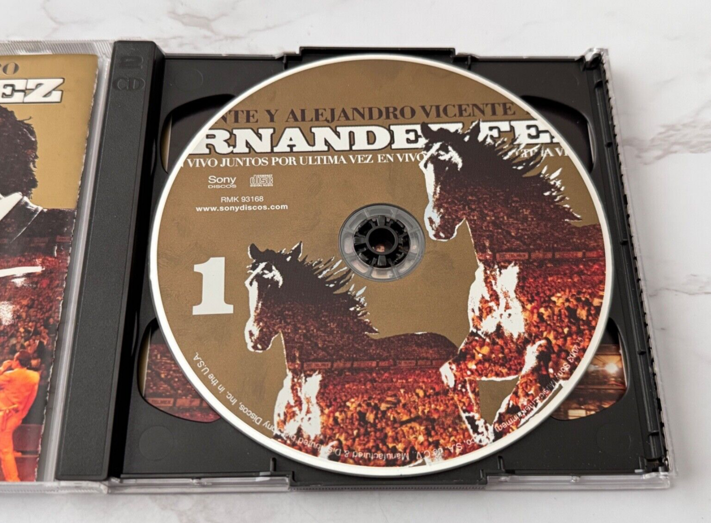 Alejandro Fernandez, Vicente Fernandez – Vicente Y Alejandro Fernandez En Vivo Juntos Por Ultima Vez 2 (2003)