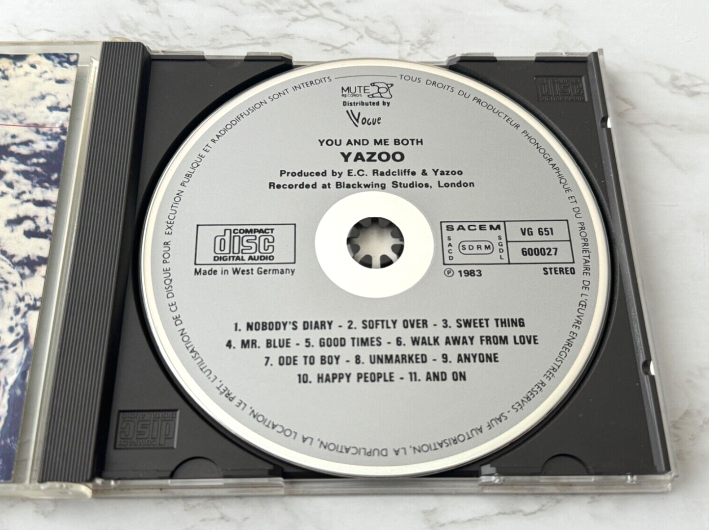 Yaz – Yazoo You And Me Both (1984) [GERMAN PRESS]