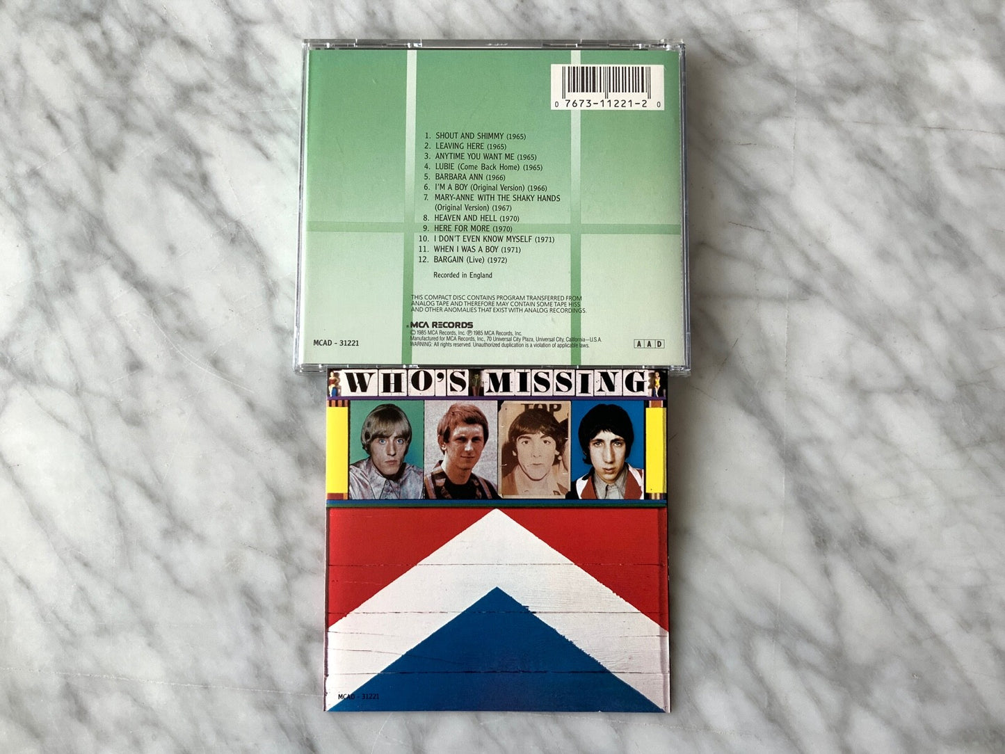 The Who – Who's Missing [JAPAN PRESS]