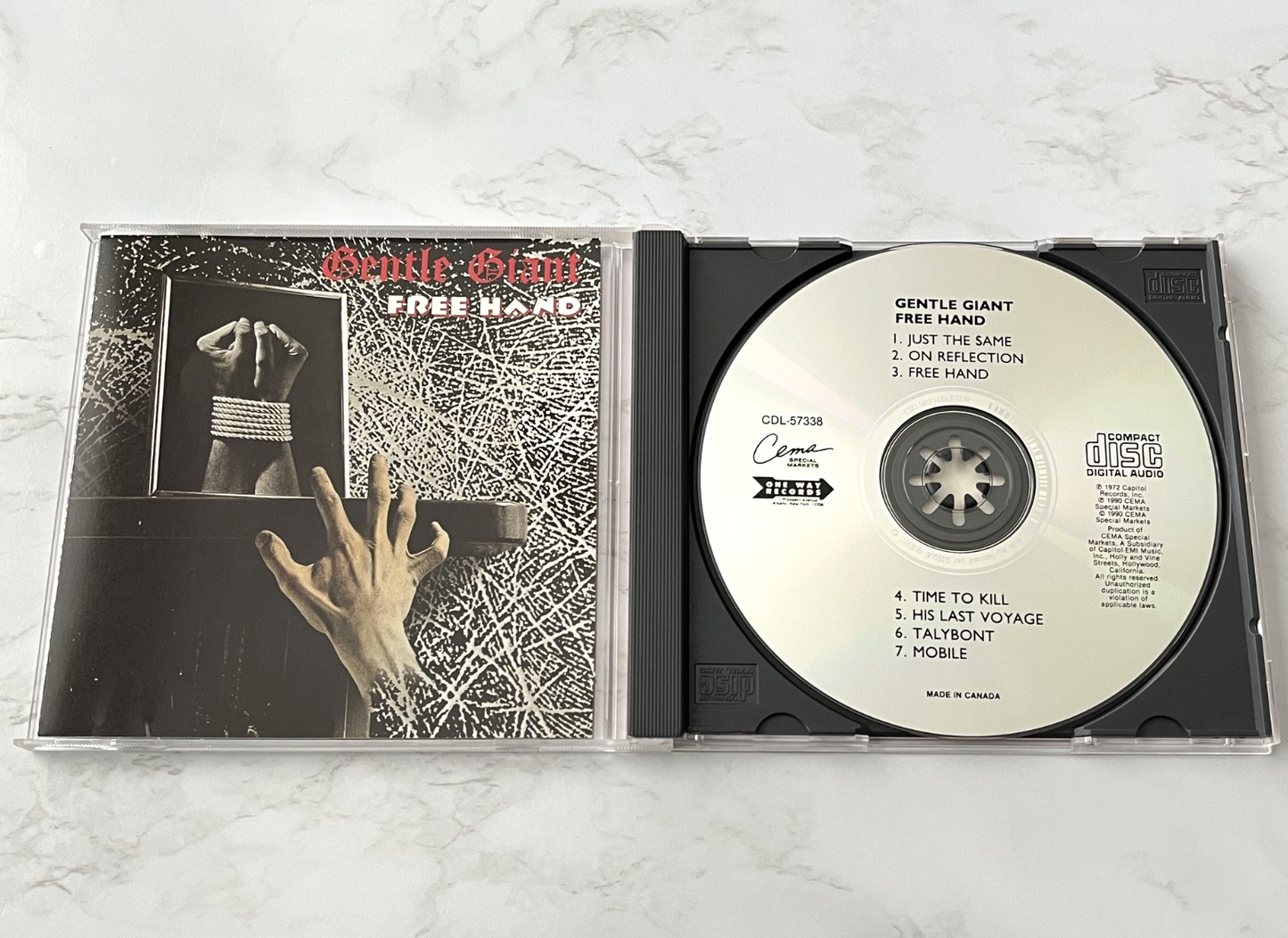 Gentle Giant – Free Hand (1990) [CANADA PRESS]