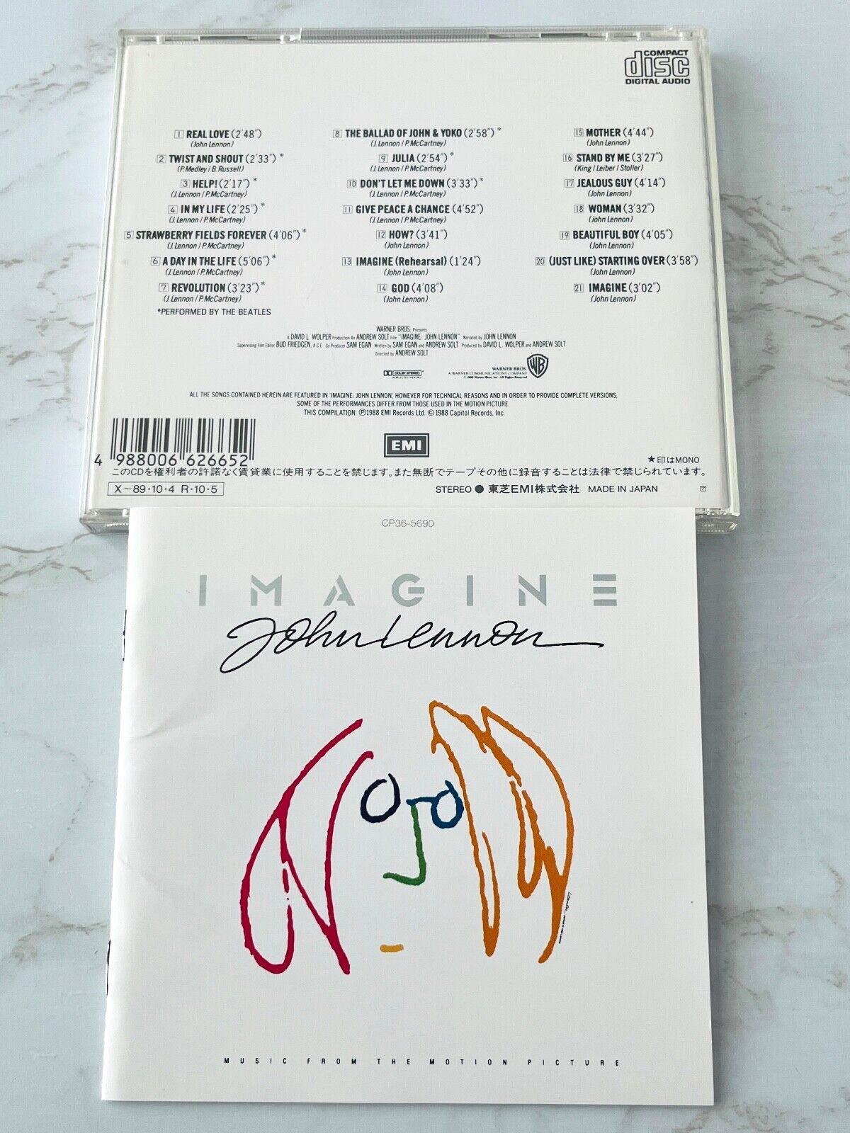 John Lennon – Imagine (1988) [JAPAN PRESS]