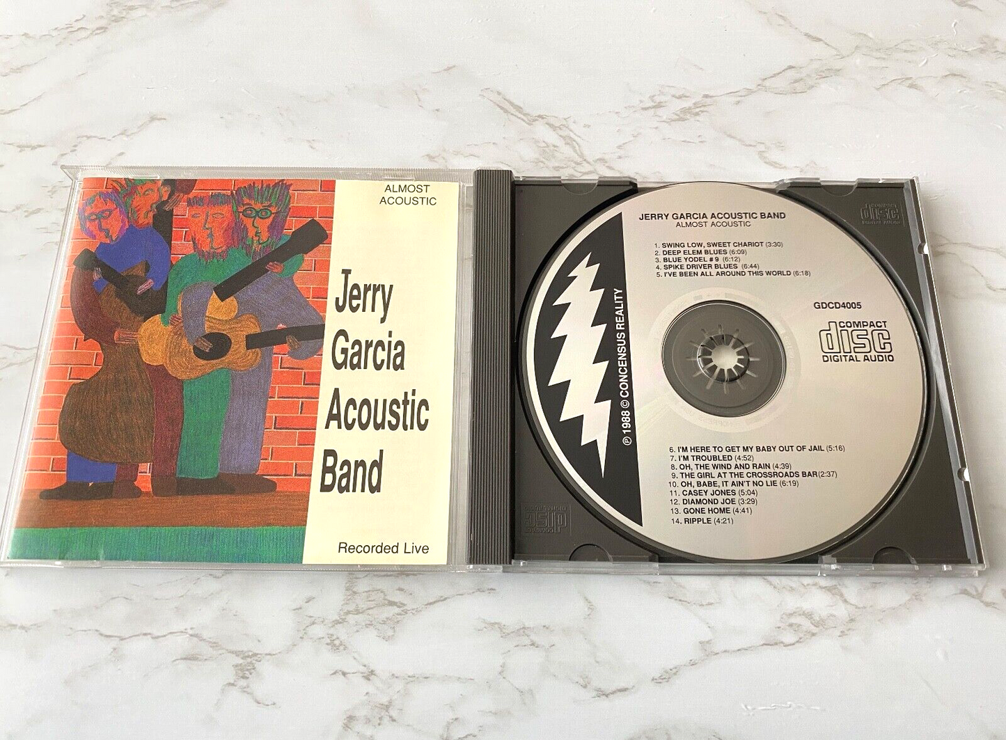Jerry Garcia – Acoustic Band Almost Acoustic