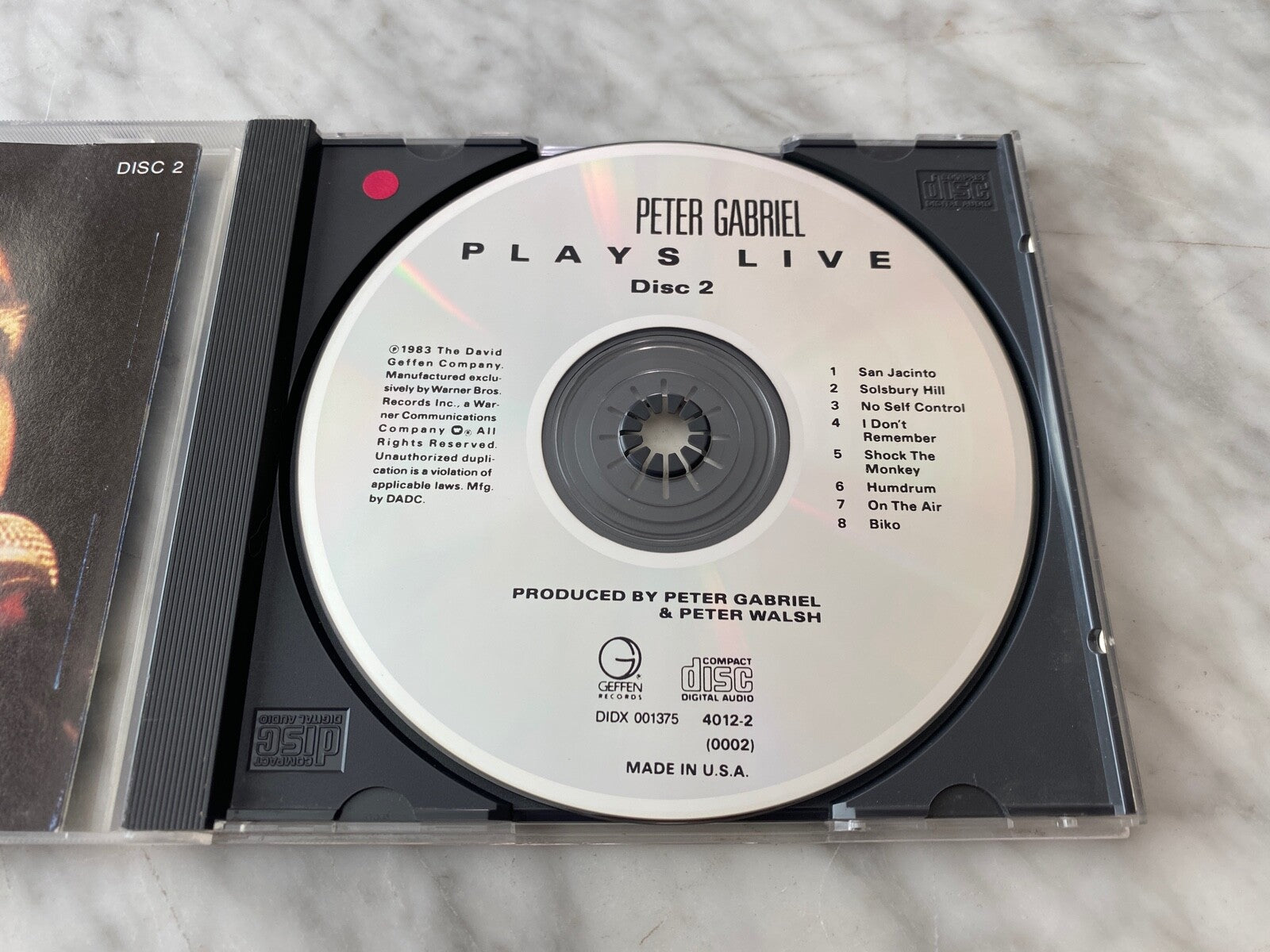 Peter Gabriel – Plays Live