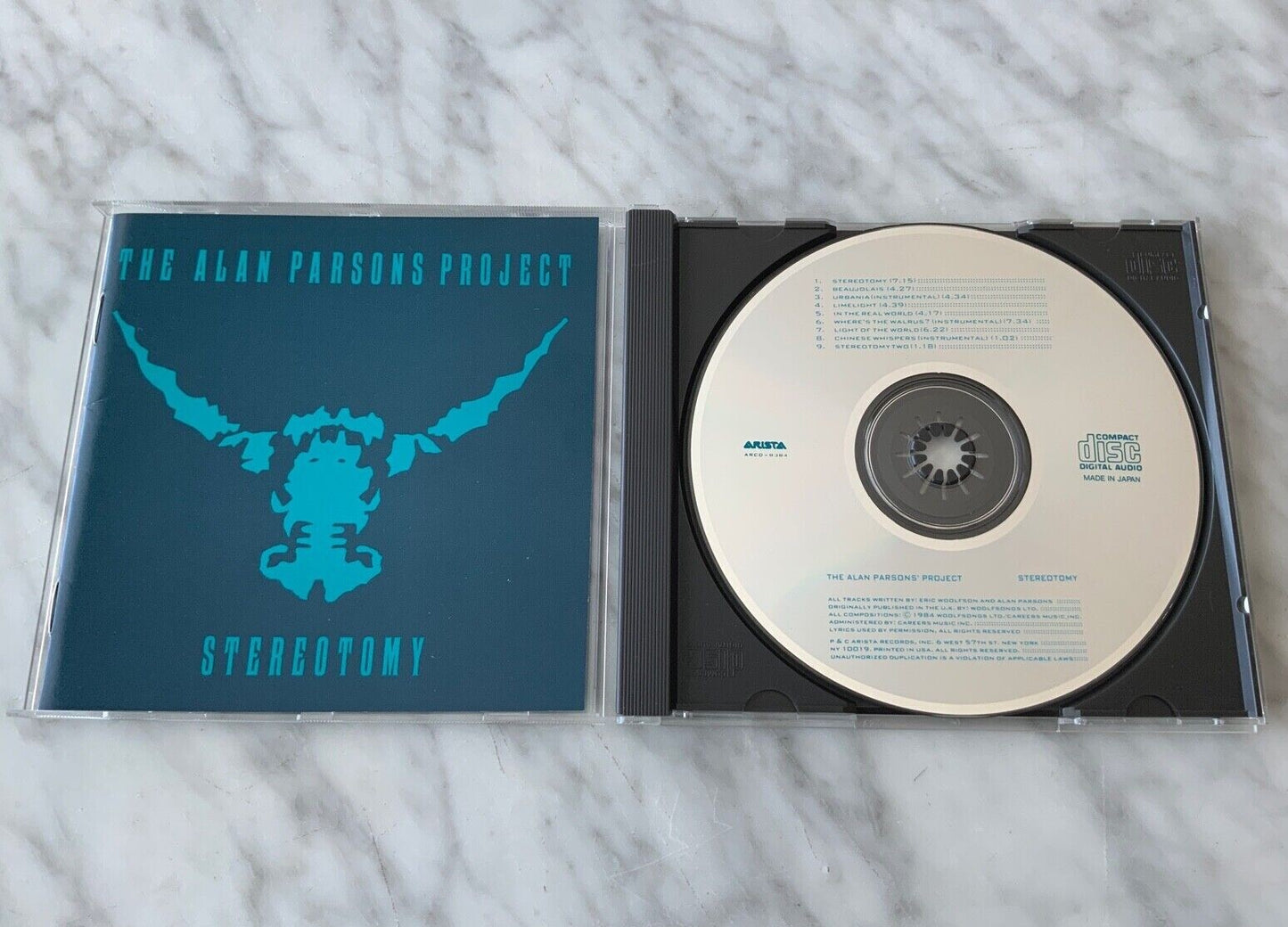 The Alan Parsons Project – Stereotomy [JAPAN PRESS]