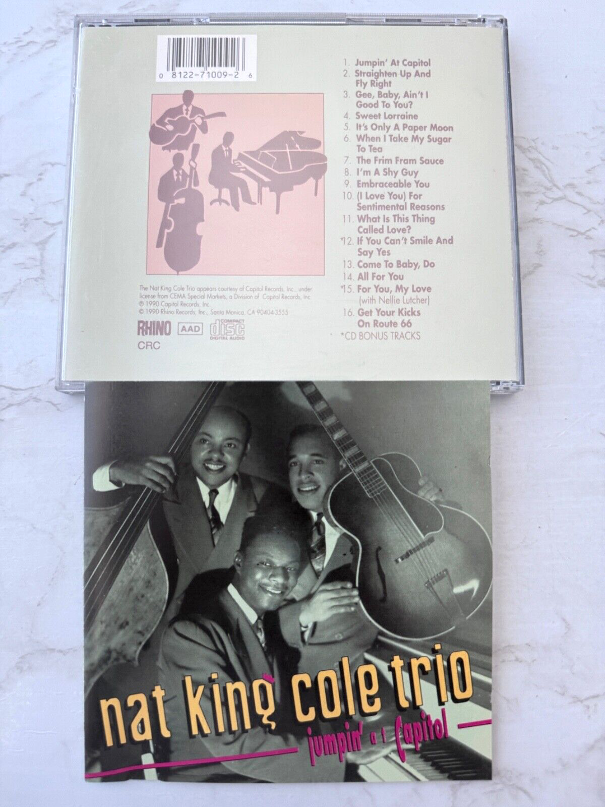 Nat King Cole – Trio Jumpin' At Capitol (1990)