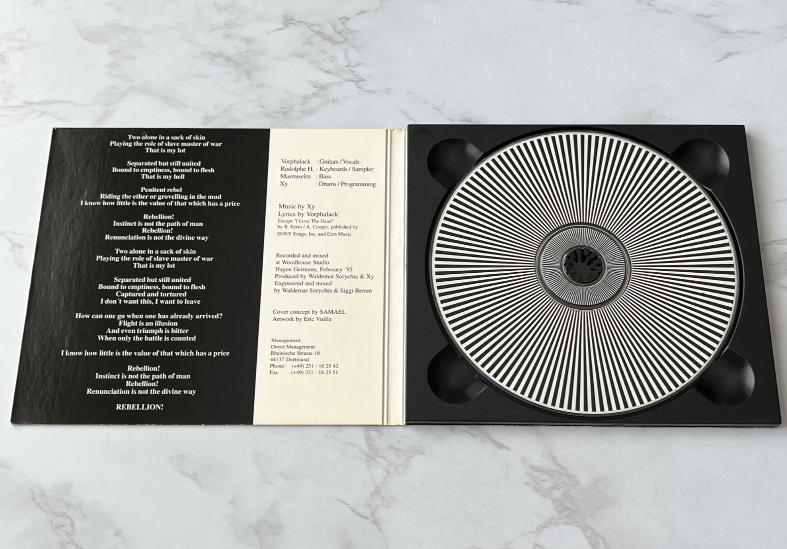 Samael – Rebellion (Digipak, EP) (1995)