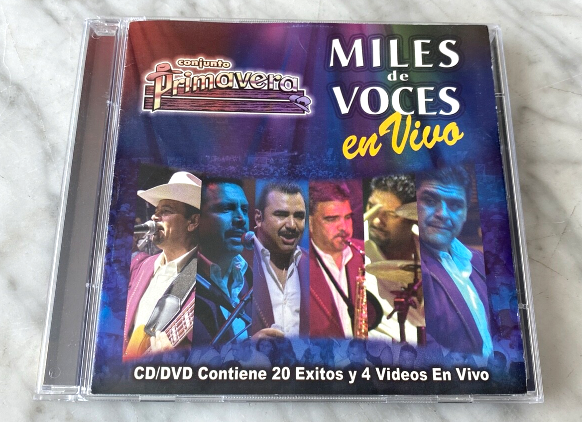 Conjunto Primavera – Miles De Voces En Vivo (CD/DVD) (2004)