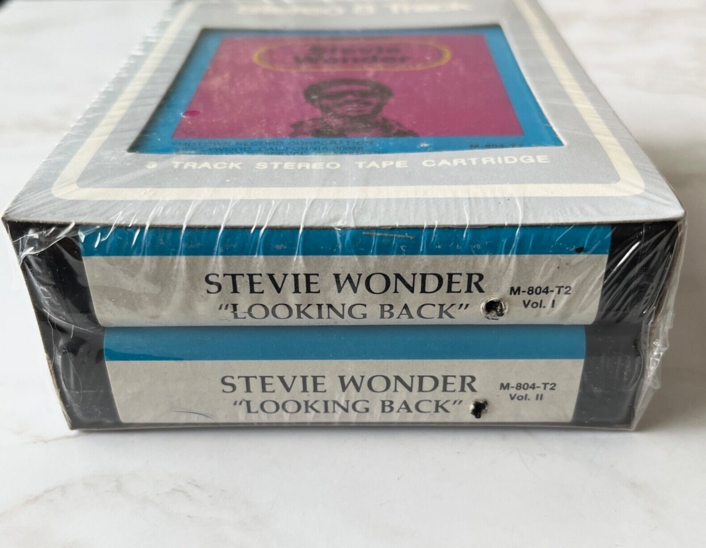 Stevie Wonder – Looking Back 2 8-track Tape Set (1977)