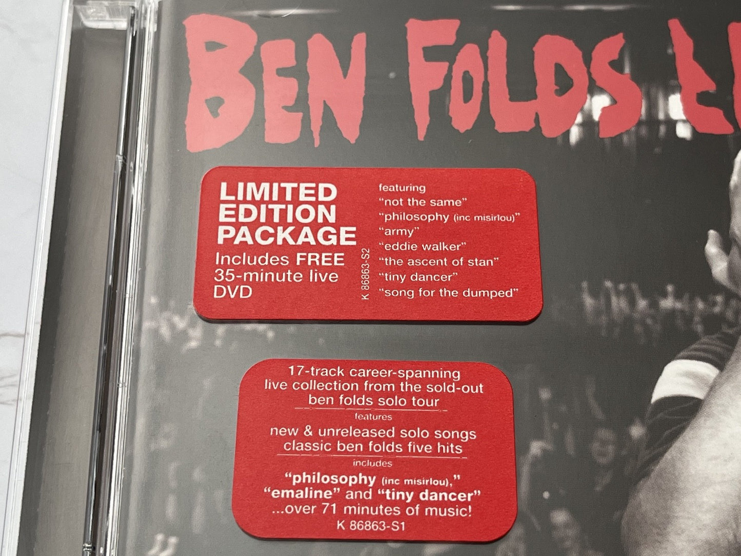 Ben Folds – Live (CD/DVD) (2002)