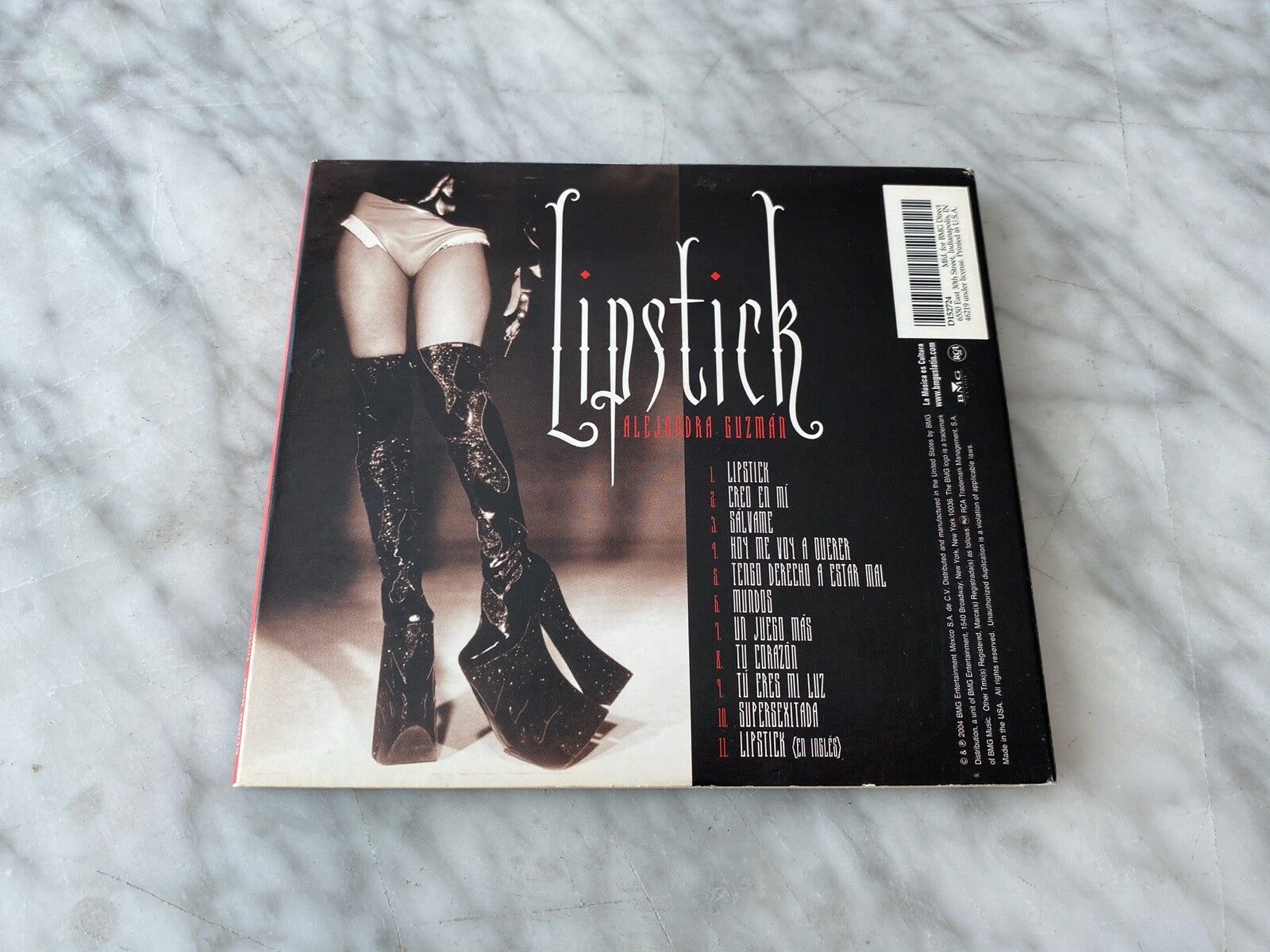 Alejandra Guzmán – Alejandra Guzman Lipstick (Digipak) (2004)