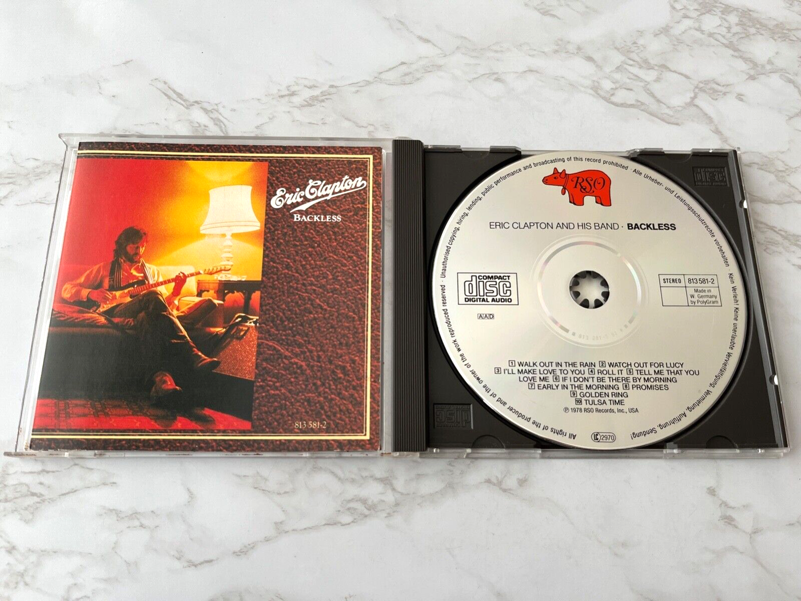 Eric Clapton – Backless (1987) [GERMAN PRESS]