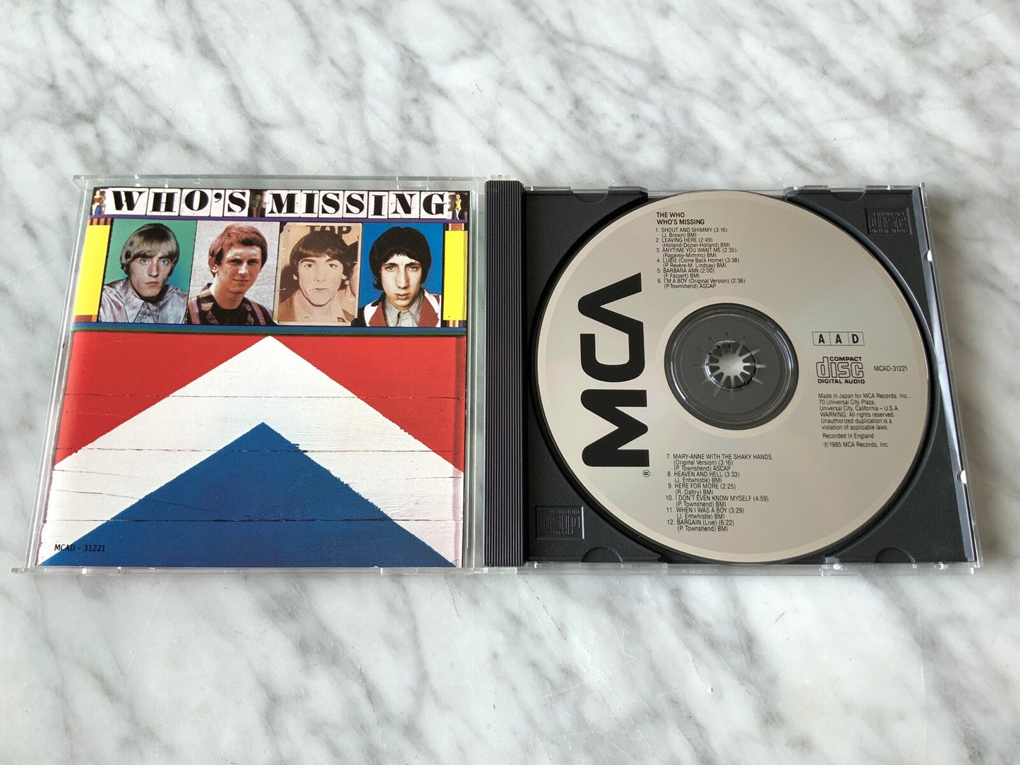 The Who – Who's Missing [JAPAN PRESS]