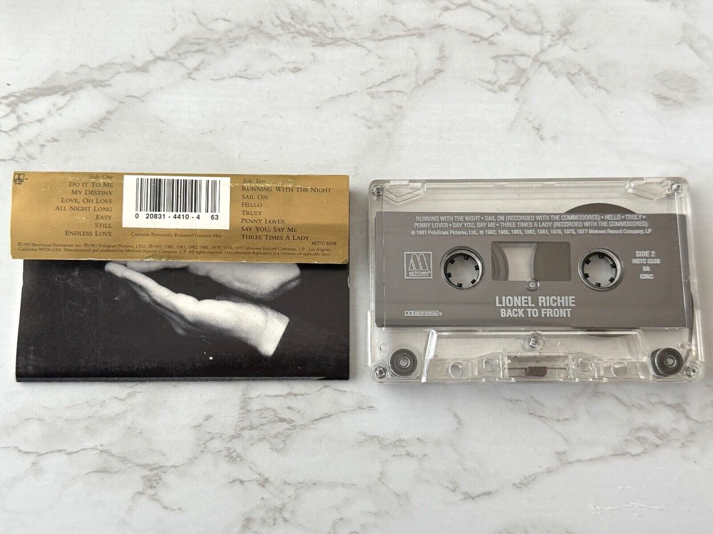 Lionel Richie – Back To Front (1992)