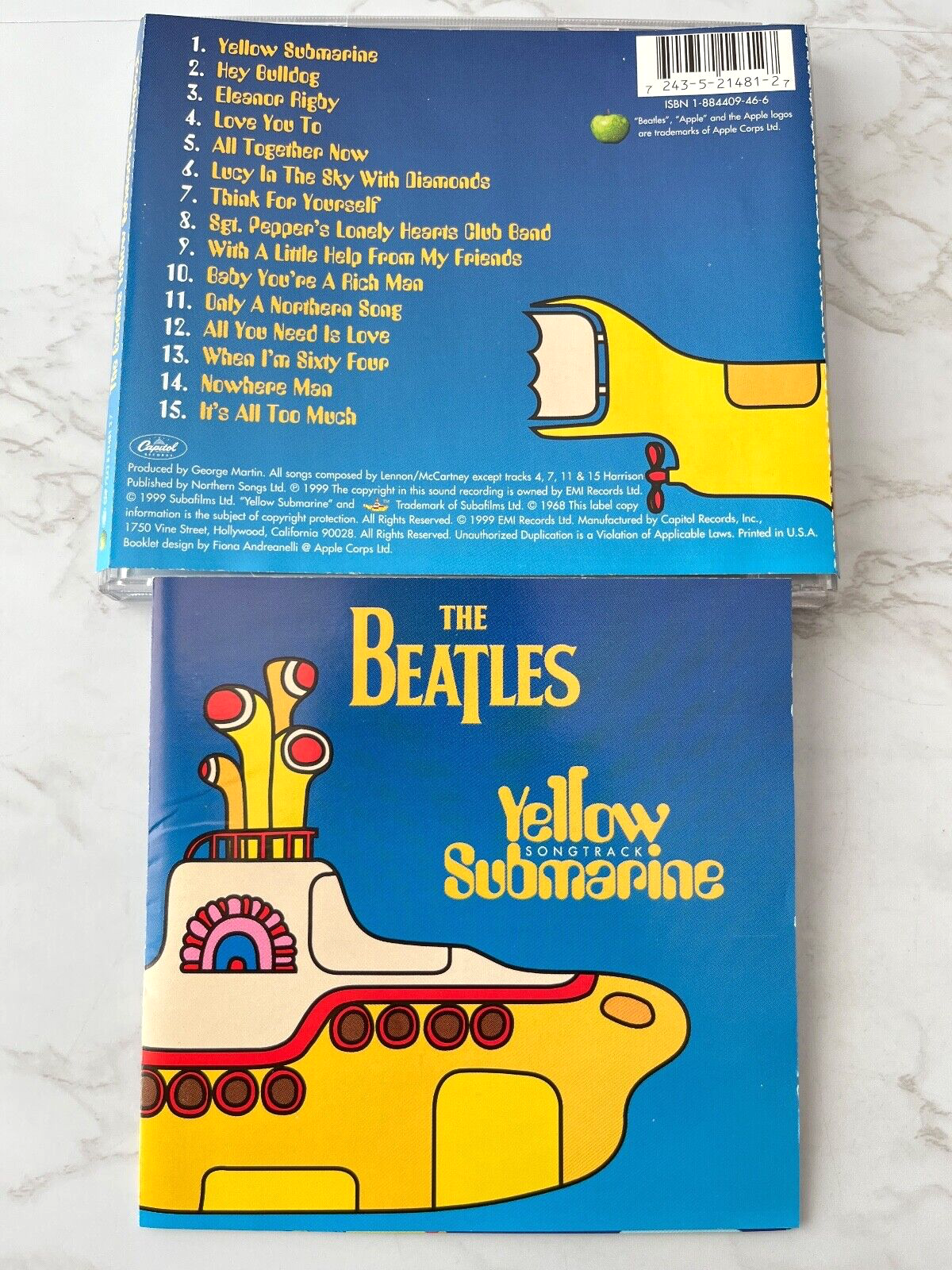 The Beatles – Yellow Submarine Soundtrack (1999)