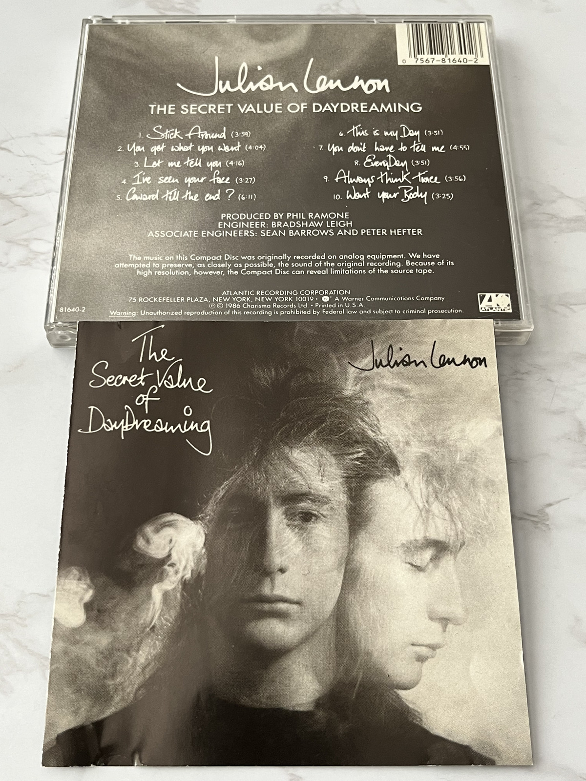 Julian Lennon – The Secret Value Of Daydreaming (1986) [GERMAN PRESS]