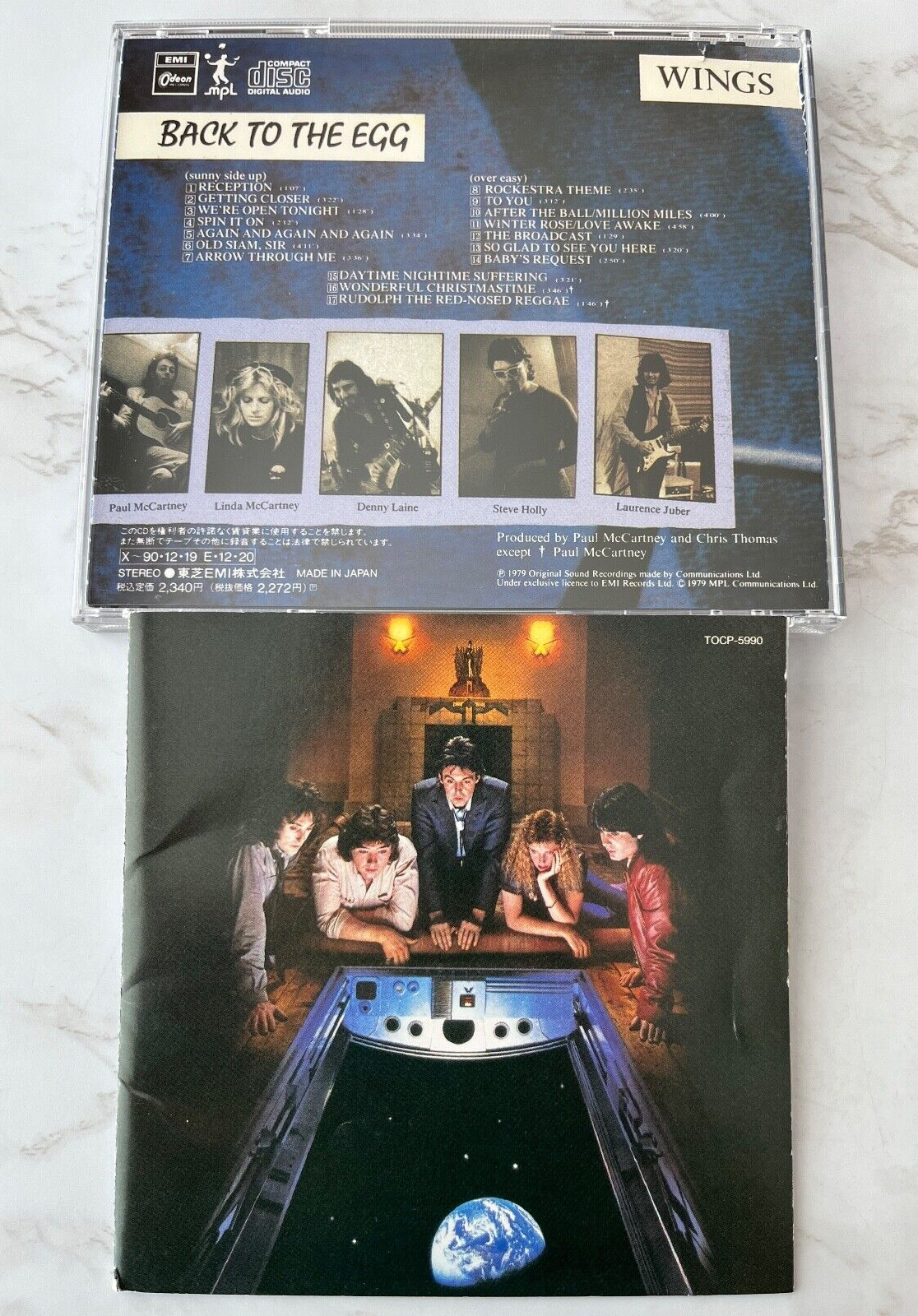 Paul McCartney, Wings – Back To The Egg (1989) [JAPAN PRESS]