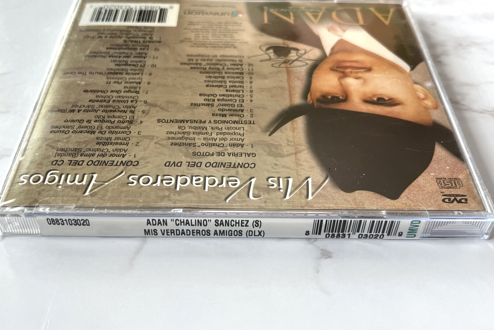 Adan Chalino Sanchez – Mis Verdaderos Amigos (CD/DVD) (2004)