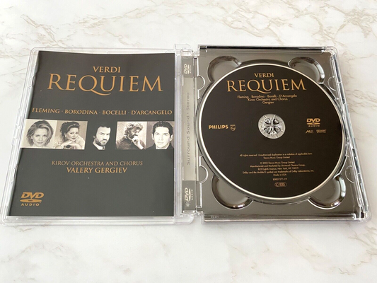Various, Giuseppe Verdi – Verdi, Gergiev, Messa Da Requiem DVD 2003 Phillips B0001571-19 Kirov Orchestra (2003)