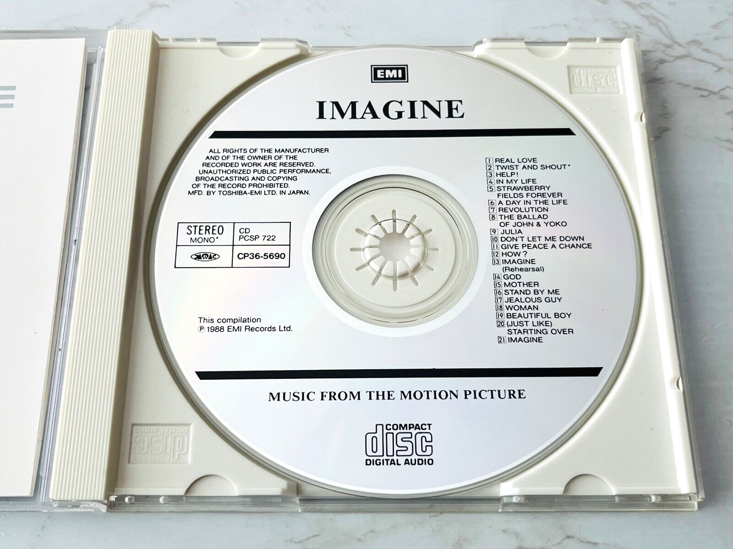 John Lennon – Imagine (1988) [JAPAN PRESS]