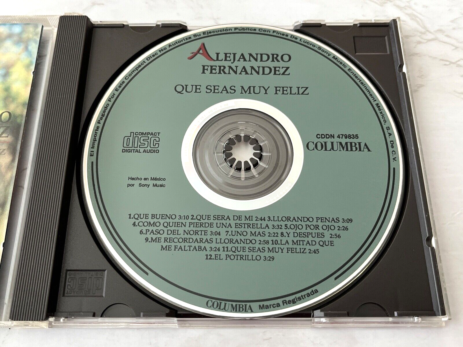 Alejandro Fernandez – Que Seas Muy Feliz (1995)