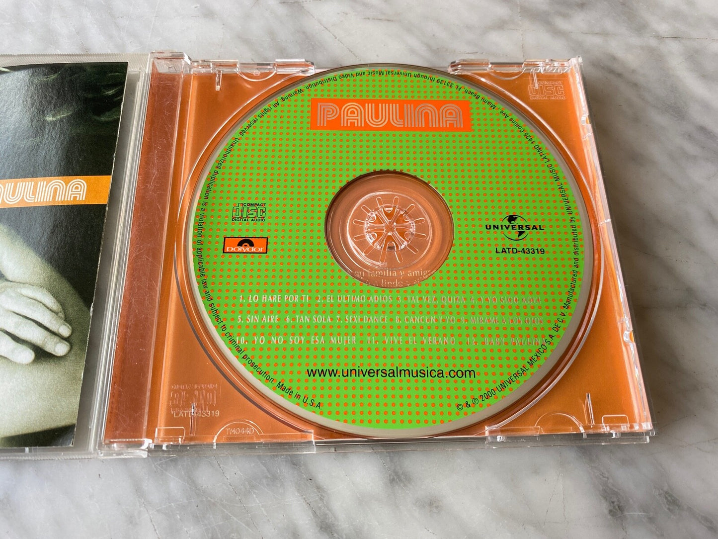 Paulina Rubio – Paulina Rubio (2000)