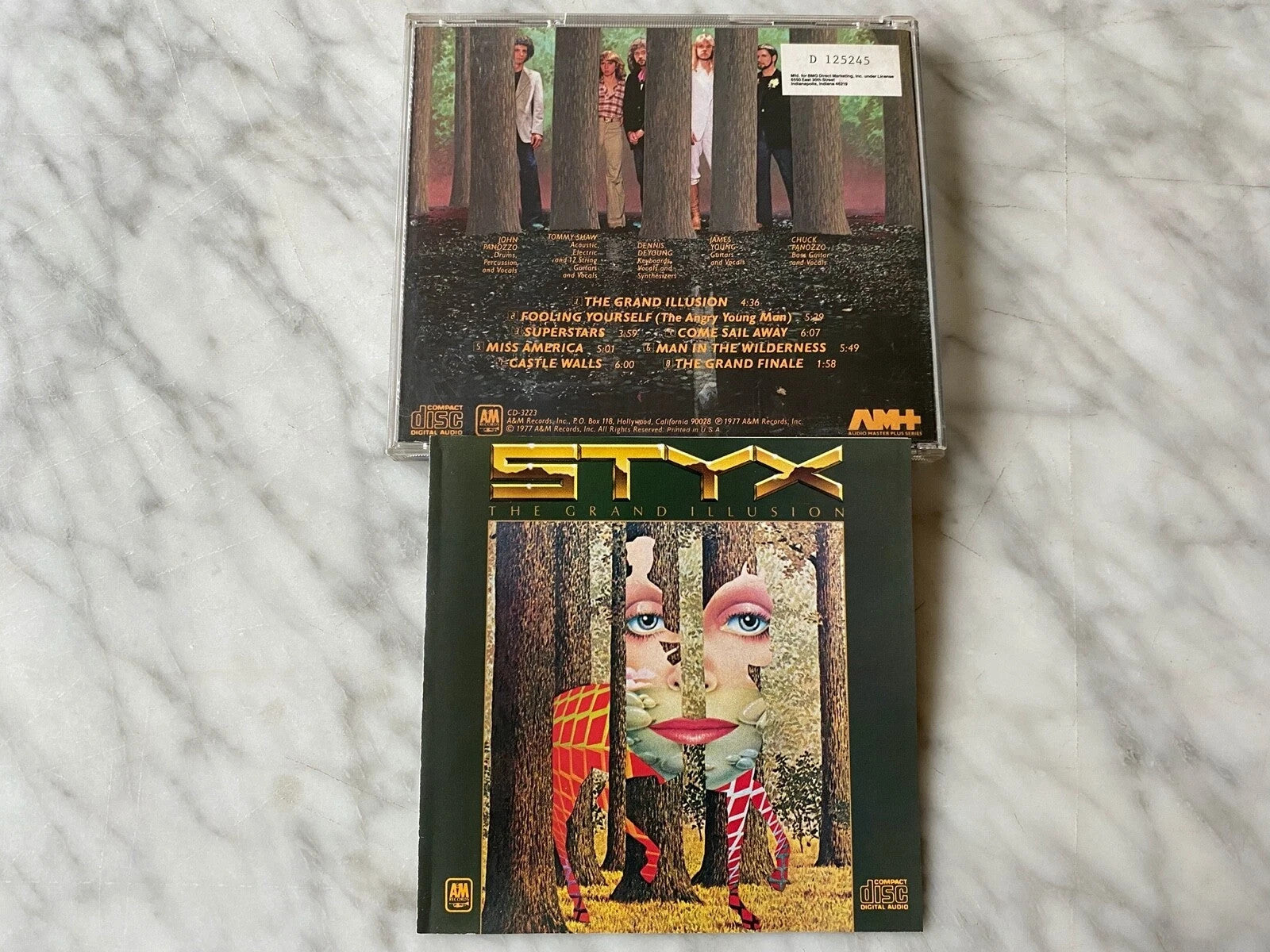 Styx – Pieces Of Eight / the Grand Illusion [ORIGINAL USA PRESS]
