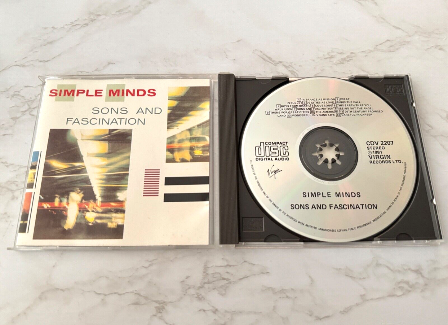 Simple Minds – Sons And Fascination (1985) [JAPAN PRESS]