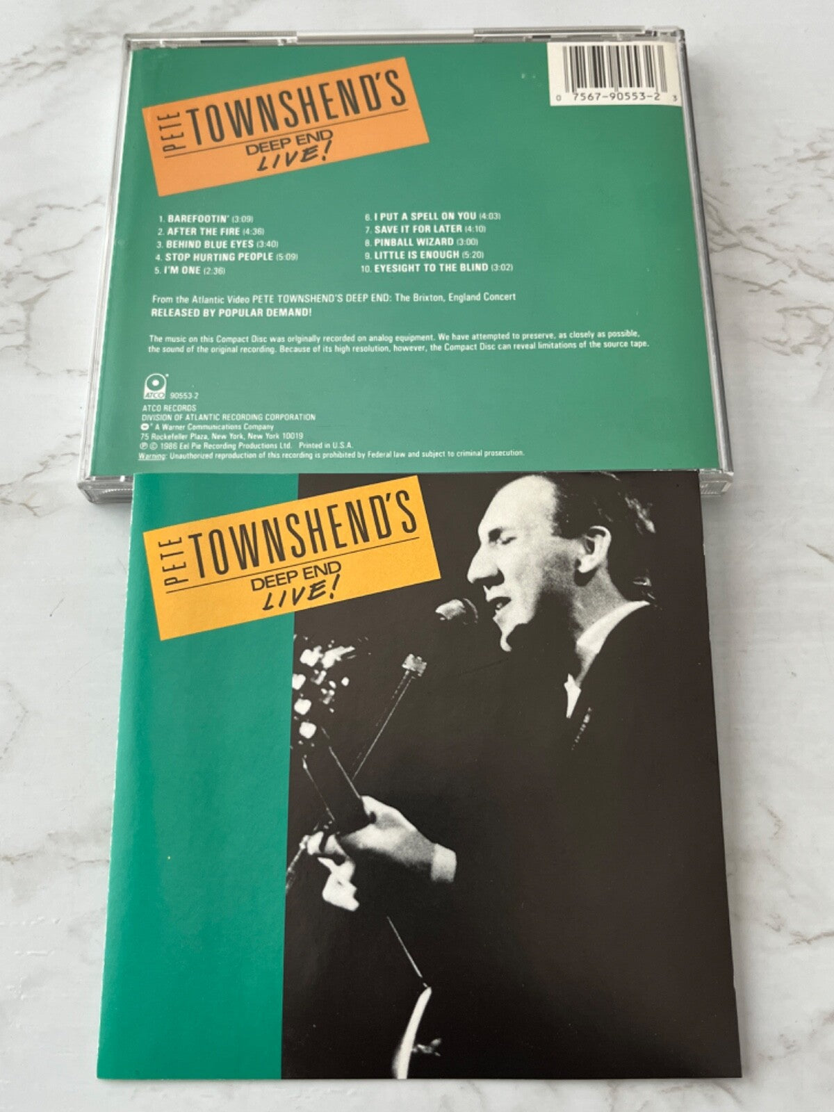 Pete Townshend – Deep End Live