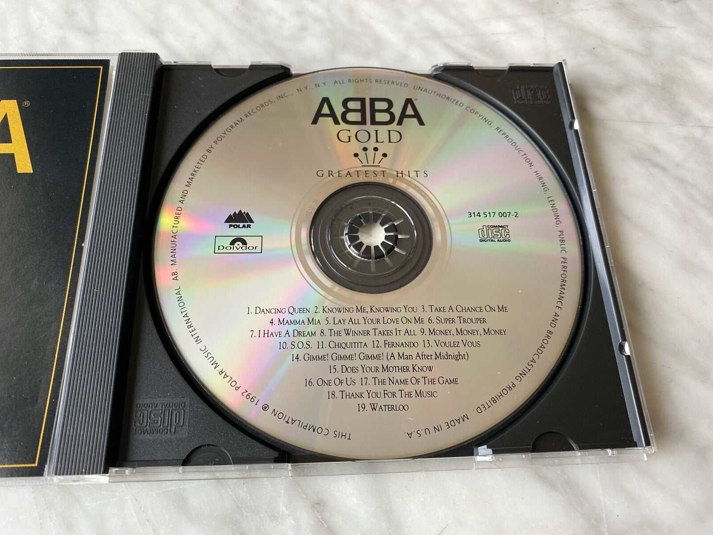 ABBA – Gold Greatest Hits (1992)