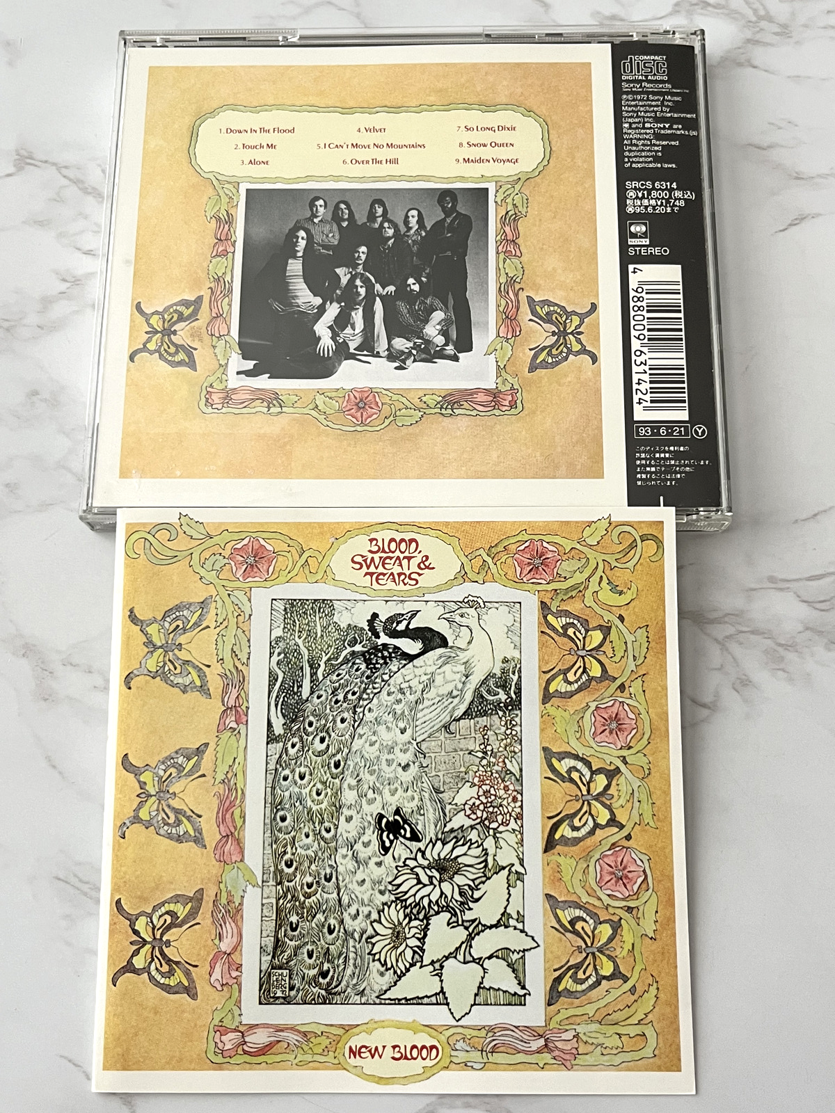 Blood Sweat & Tears – New Blood (1993) [JAPAN PRESS]