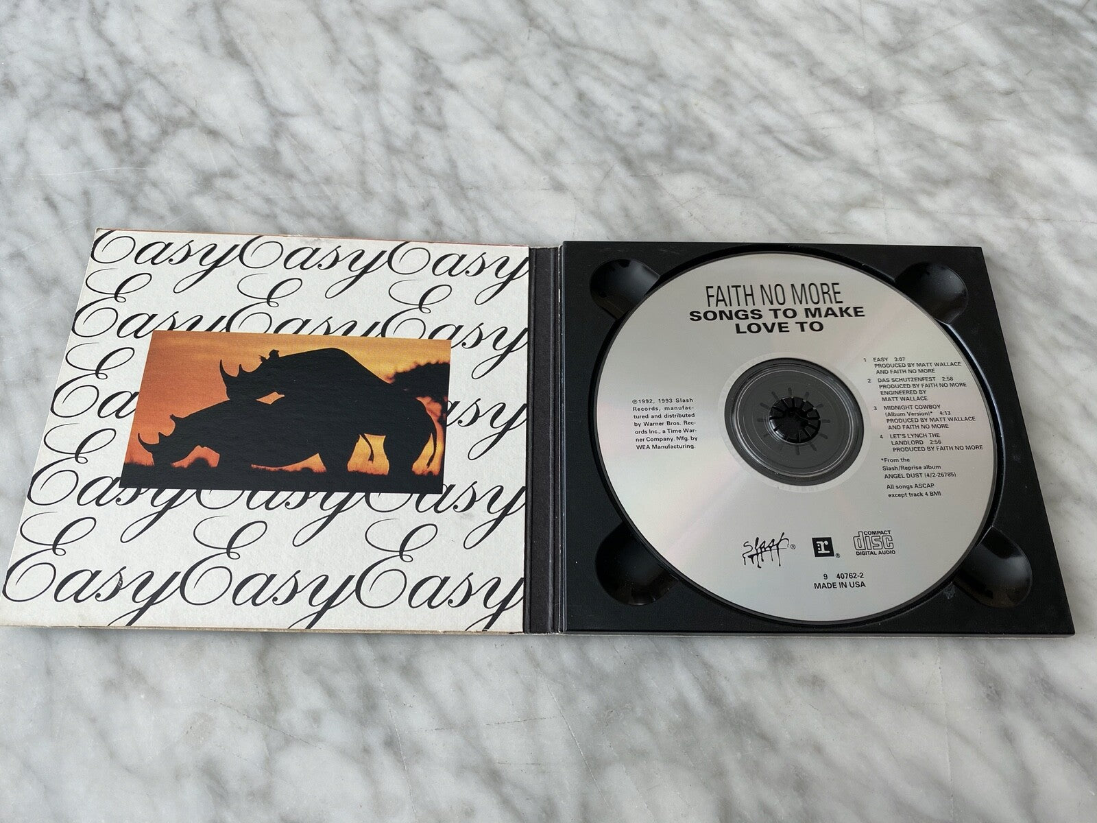 Faith No More – Songs To Make Love To (Maxi Single) (1993)