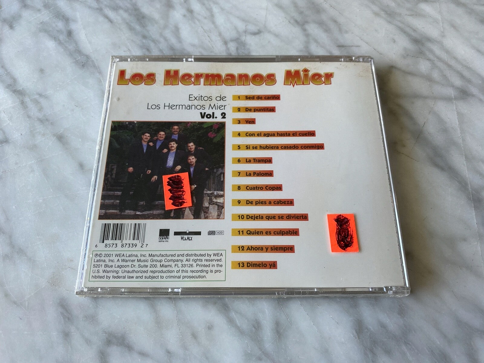 Los Hermanos Mier – Exitos Vol. 2 (2001)