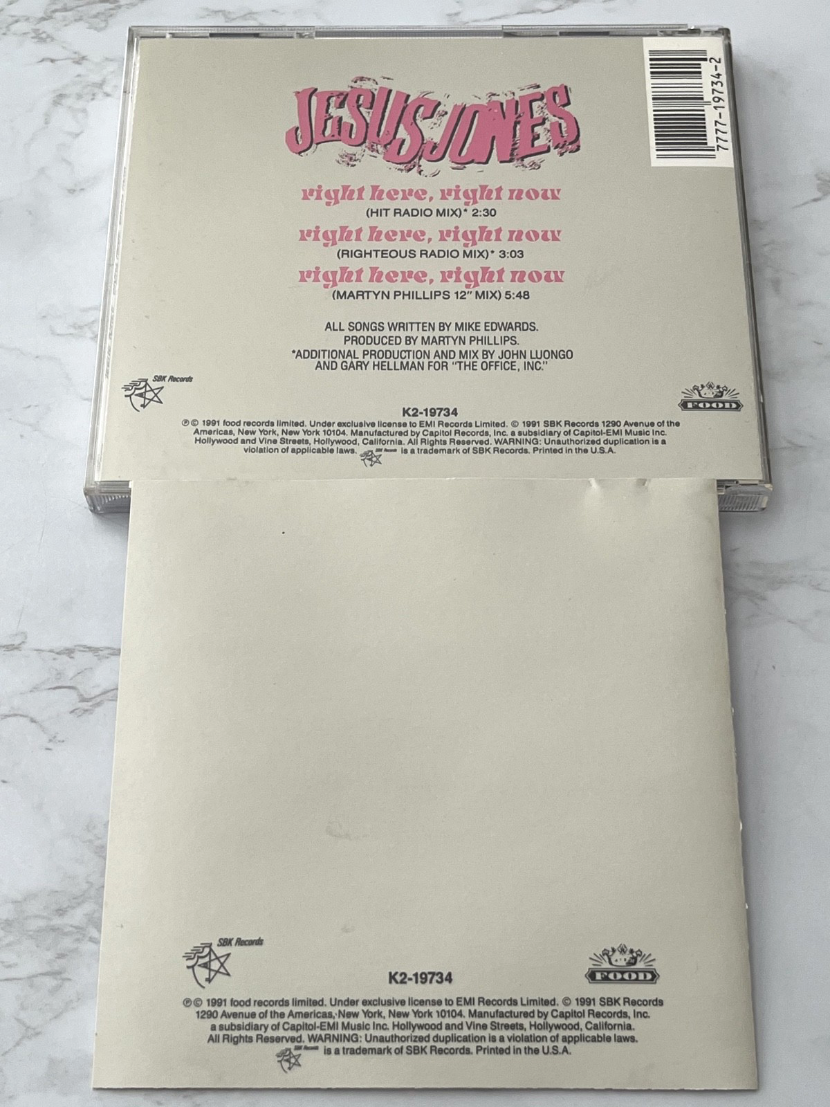 Jesus Jones – Right Here Right Now (1991)