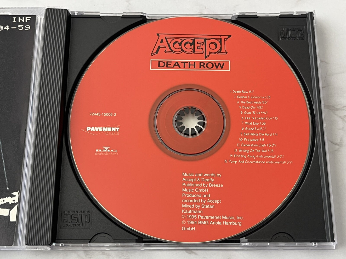 Accept – Death Row (1995)