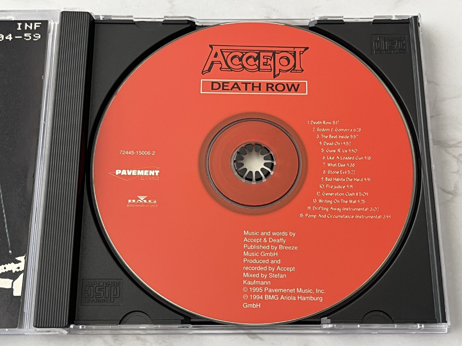 Accept – Death Row (1995)