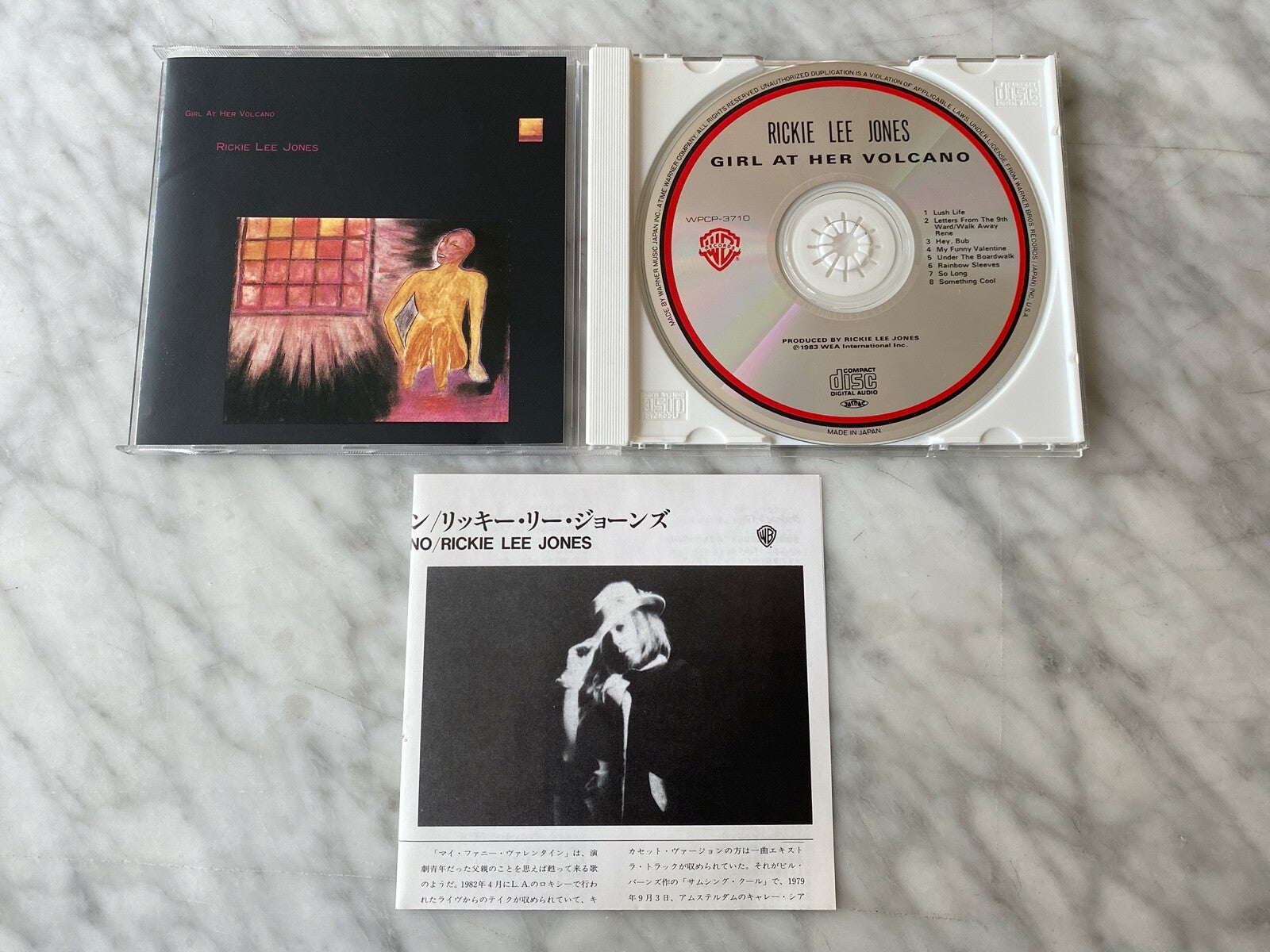 Rickie Lee Jones – Girl At Her Volcano (1991) [JAPAN PRESS]