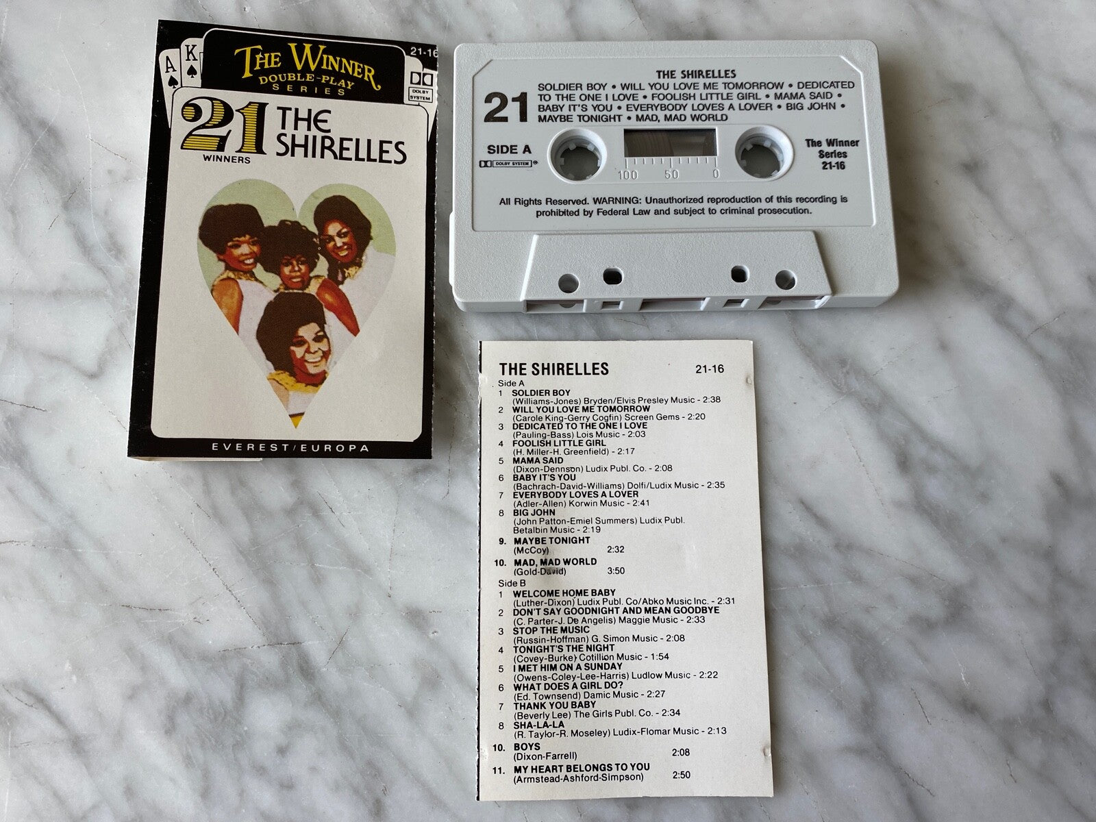 The Shirelles – The Shirelles (1984)