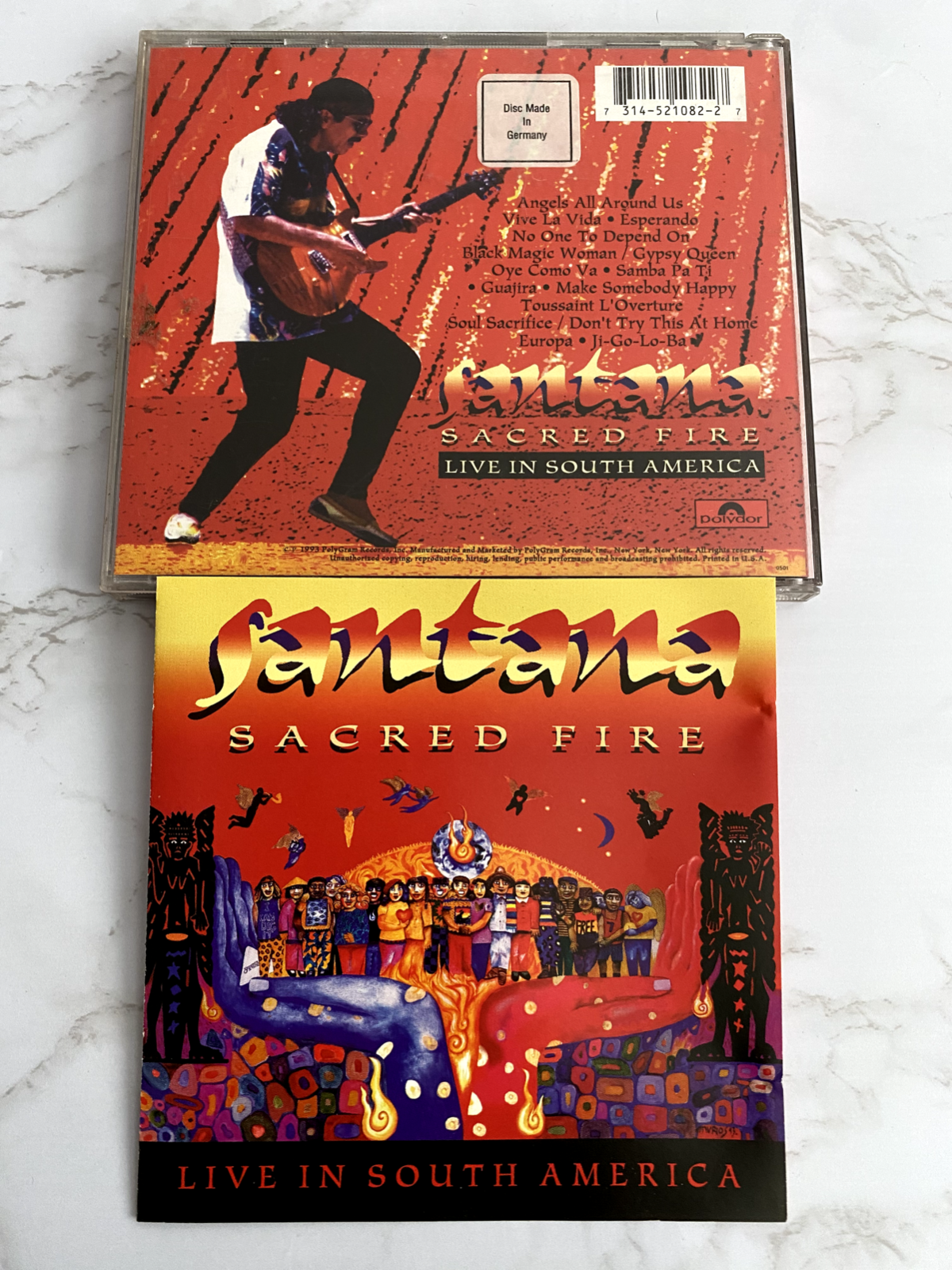 Santana – Sacred Fire [GERMAN PRESS]