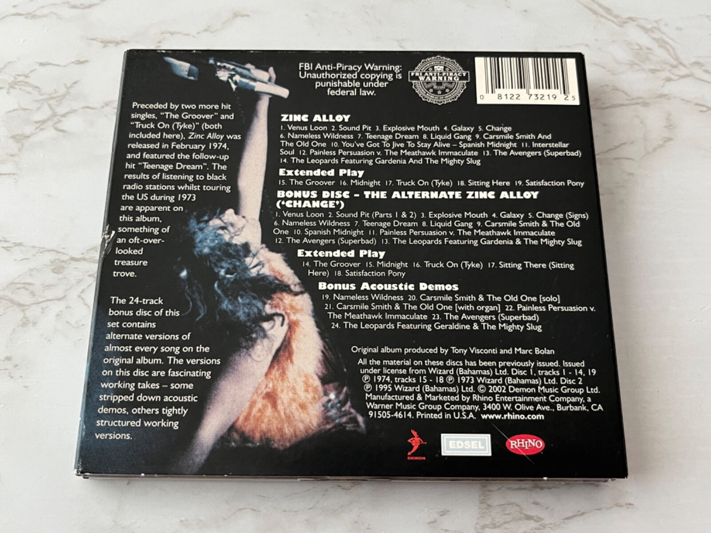 Marc Bolan, T. Rex – & T. Rex Zinc Alloy And The Hidden Riders Of Tomorrow 2 (Digipak) (2002)