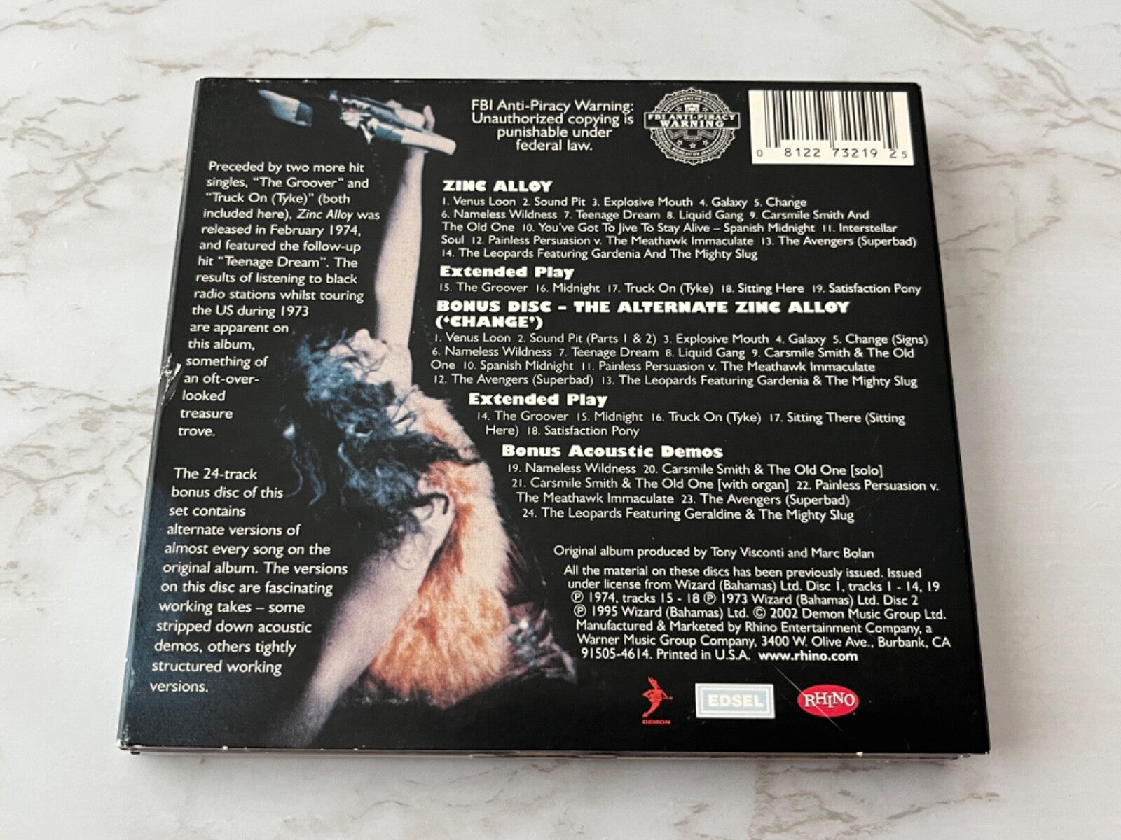 Marc Bolan, T. Rex – & T. Rex Zinc Alloy And The Hidden Riders Of Tomorrow 2 (Digipak) (2002)